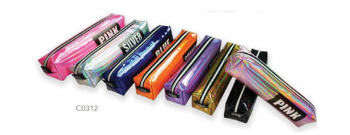 Pencil Pouch w/2 Zipper & 2 Pockets