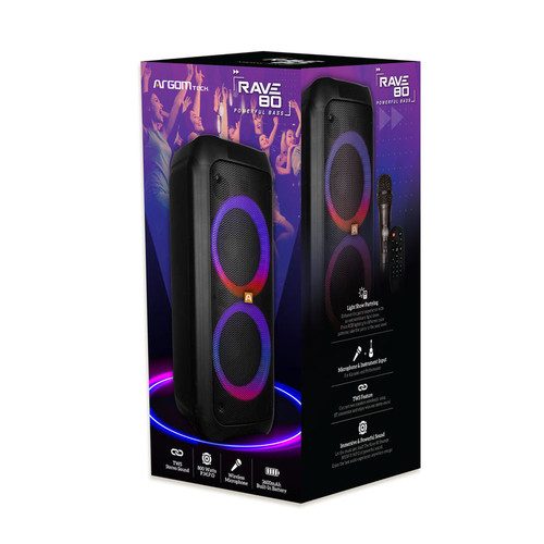 Speaker w/Led Lights-Wireless