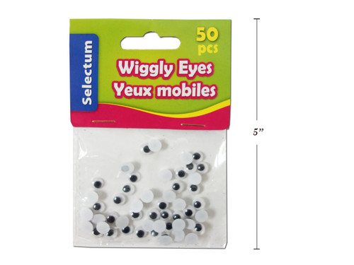 Eyes-7mm Black & White 50Pk