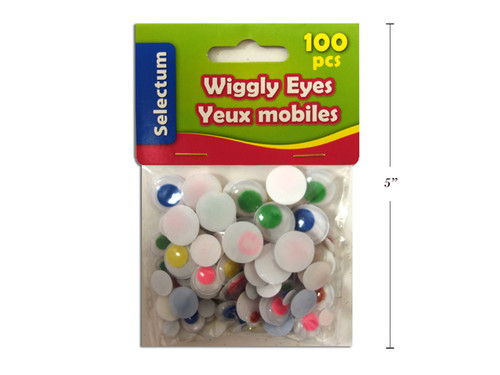 Eyes-Assorted Colors & Sizes 100Pk