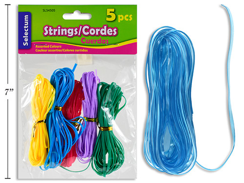 Strings Assorted Colors 5Pk