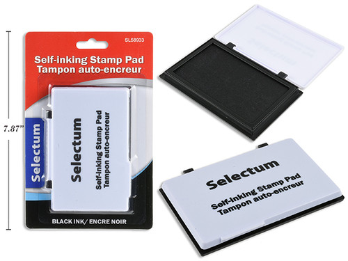 Stamp Pad-Black Ink B/C