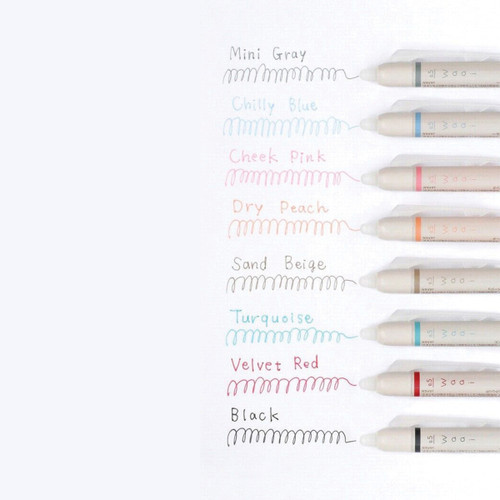 Pen Frixion Waai Clicker Erasable Assorted Ink Colors/XFine 2Pk