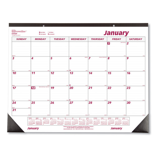Desk Pad Calendar 2026 Monthly