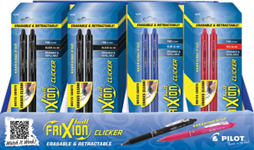 Pen Frixion Display Assorted Inks/Fine (2Pk) 57091