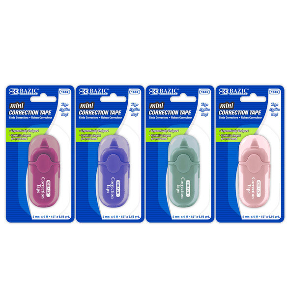Correction Tape Mini w/Protective Cap (5 mm x 236")