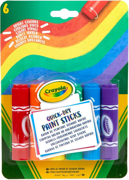 Dry Paint Sticks 6ct.