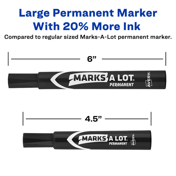 Markers 12ct.  Assorted Colors/Chisel Tip