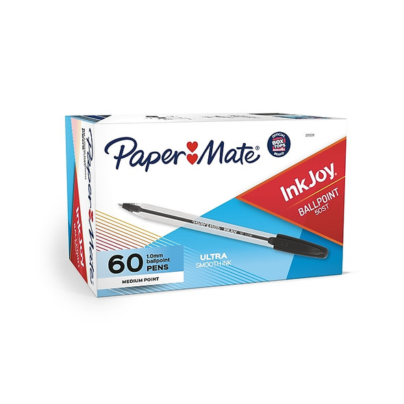 Pen InkJoy 50ST Ball Point Black/Medium Tip 60ct. (3/6)