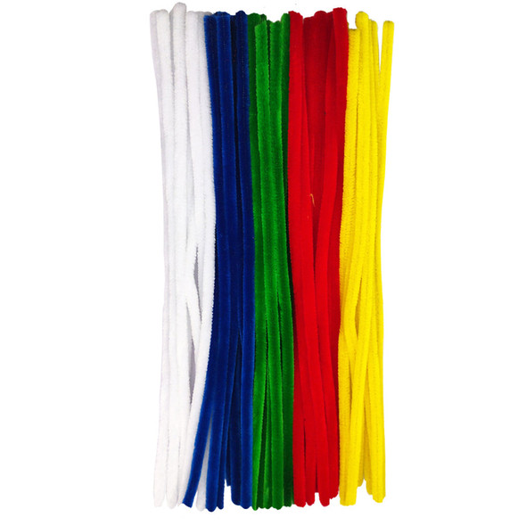 Chenille-Assorted Colors 12" 40ct. (Bright)