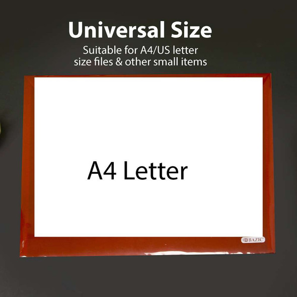 Document Holder Letter/Translucent 2ct.