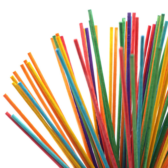 Dowel Sticks Colored 8" 100ct.