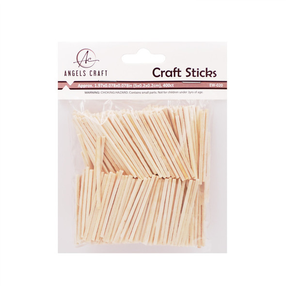 Craft Sticks Match-Natural 400ct.