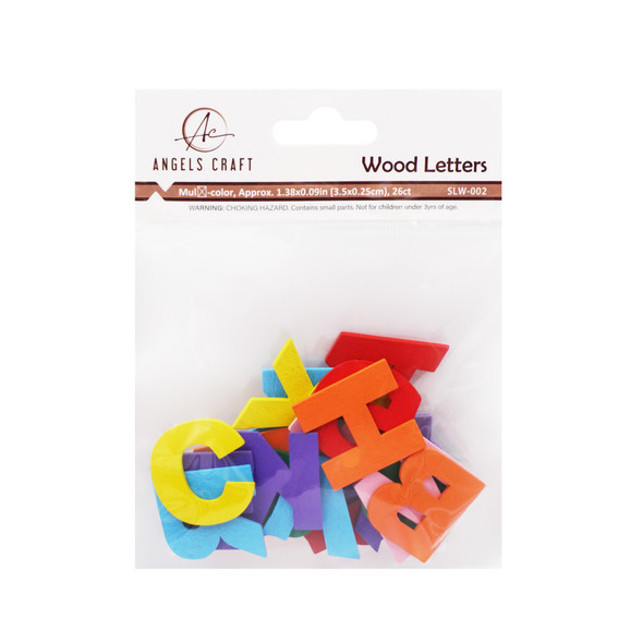 Craft Letters Colored 1.5 x 12" 26ct.