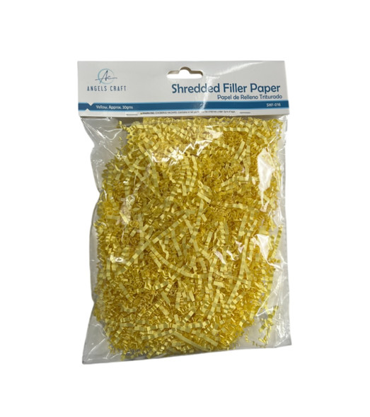 Shredded Filler Paper-Yellow