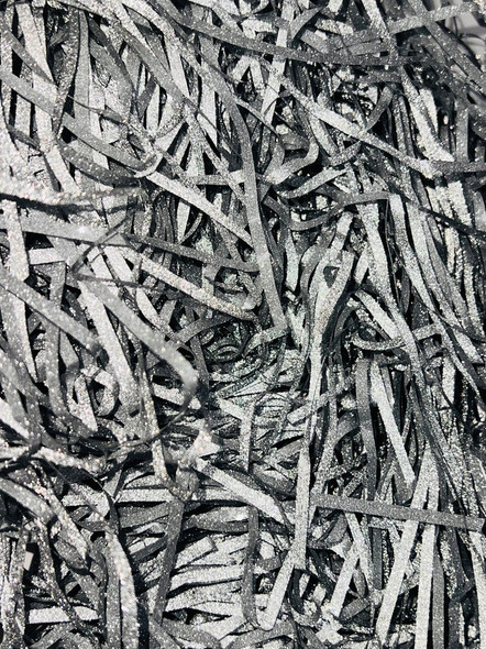 Shredded Filler Paper-Silver