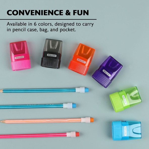 Sharpener-1 Hole w/ Receptacle (Pencil & Crayons) Sharpener-1 Hole w/ Receptacle (Pencil & Crayons)