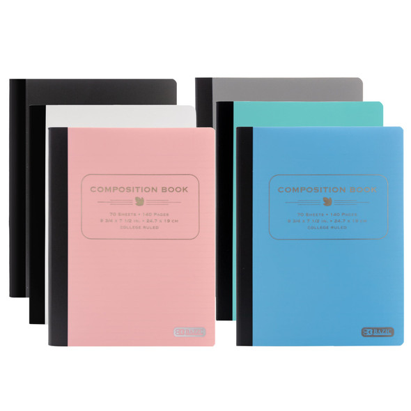Notebook-Composition Pastel Colors 70 Sheets Notebook-Composition Pastel Colors 70 Sheets