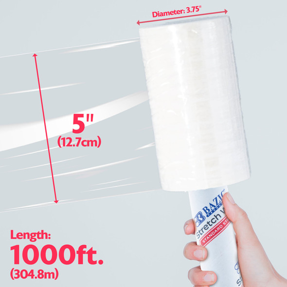Stretch Wrap 5" x 1000'