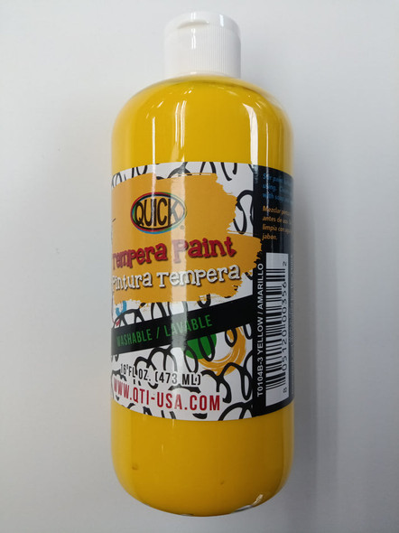 Tempera 16oz. Yellow
