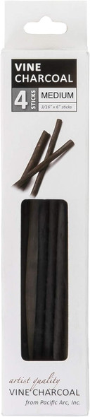 Vine Charcoal Soft 4ct.