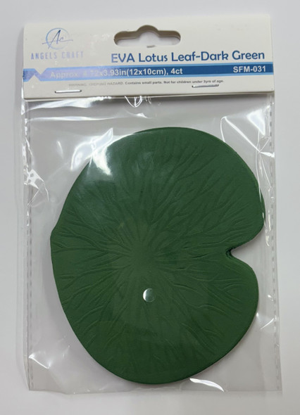 Leaf Dark Green Lotus 4ct.