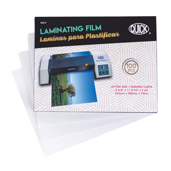 Laminating Pouch-Letter/3mil (100/Box)