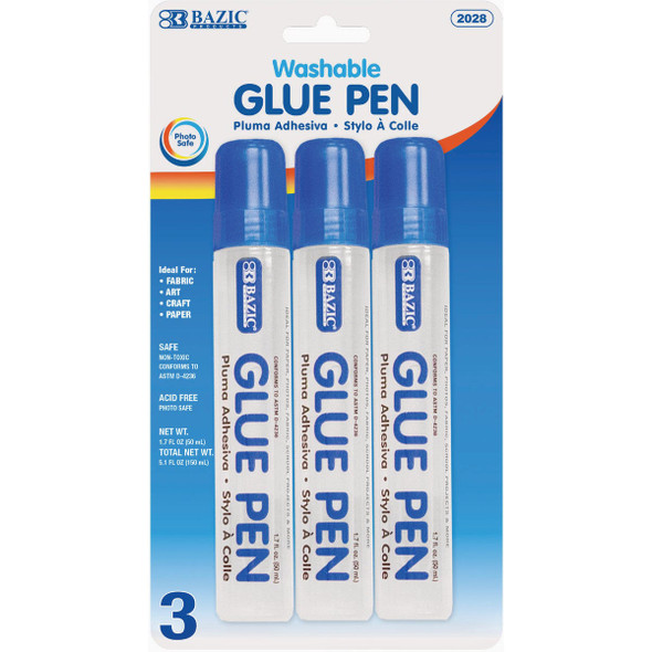 Glue Pen 1.7 Oz. (50 mL) 3ct.