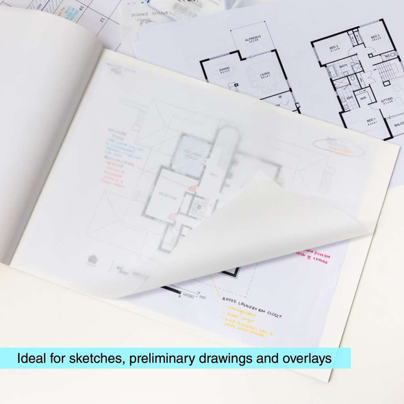 Tracing Paper Pad 9"x 12" 30 Sheets