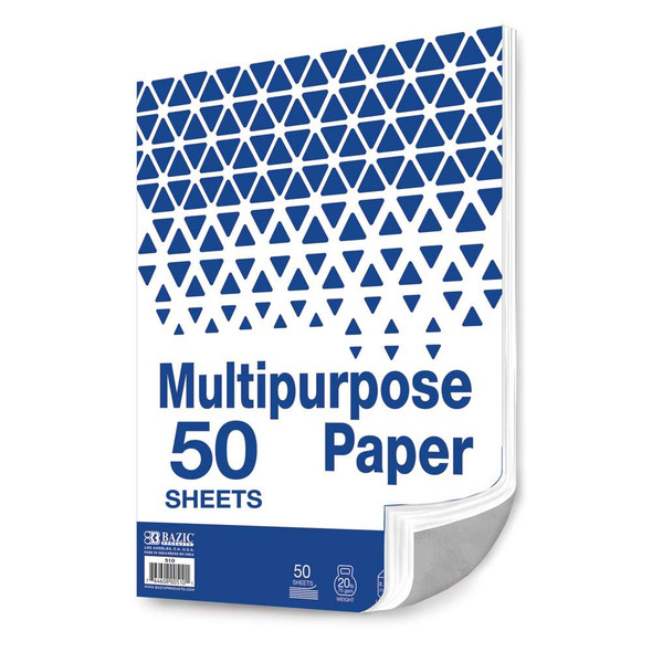 Paper Letter-White 50 Sheet