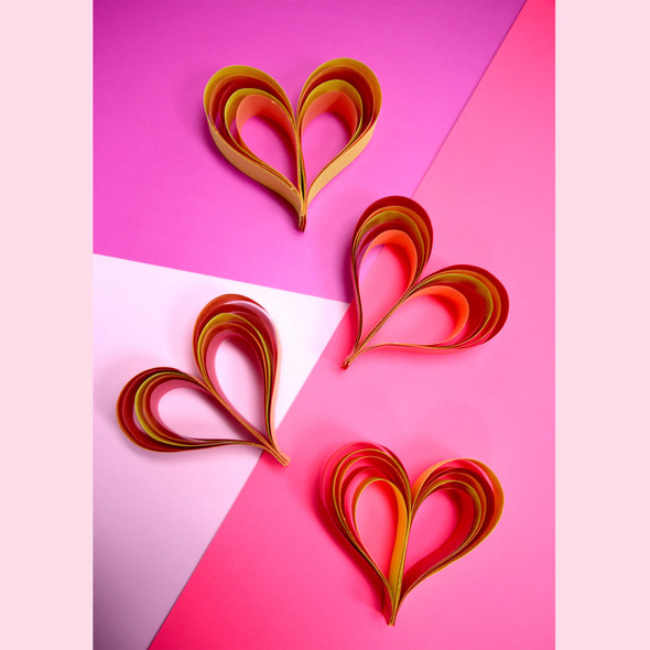 Poster Board-3 Ply 22"x 28" Pink- Fluorescent (Each)