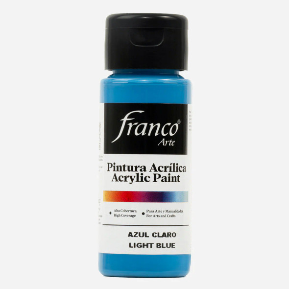 Acrylic Paint 60ml (Pk-6) - AZUL CLARO