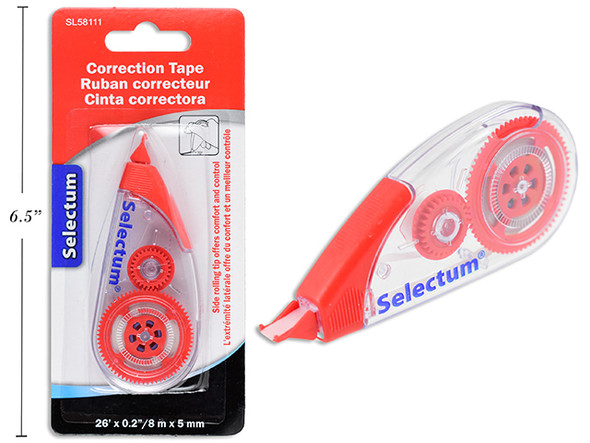 Correction Tape 0.2" x 26' B/C