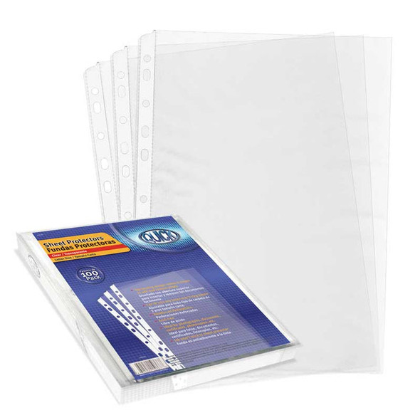Sheet Protectors Clear/Letter 100ct.