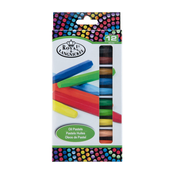 Oil Pastels Arts Crayons-12 Colors