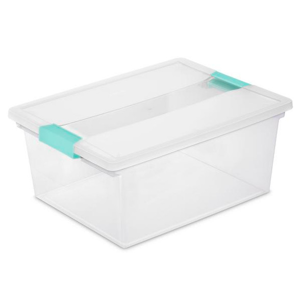 Plastic Box w/Lid 8 1/2 x 11" (Plastic)