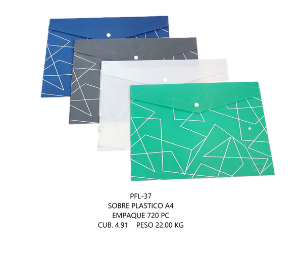 Envelope Horizontal w/Buttons (Letter) (JL-D0022)