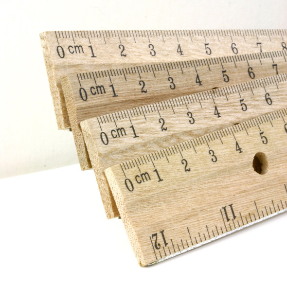 Ruler 12" Wood