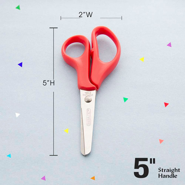 Scissors 5" Blunt Tip (Ages 4+) (ASG R10-P37)