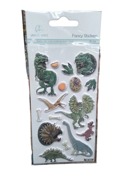 Sticker-Dinosaur Puffy Stickers
