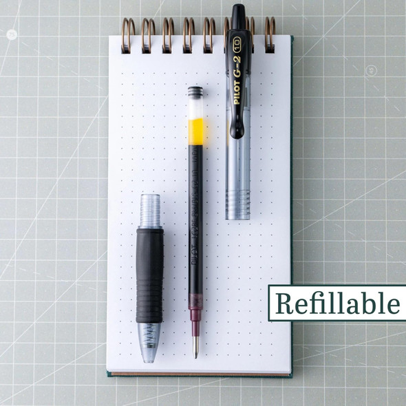 Pen G2 Black Ink/Bold (Retractable) (Dozen)