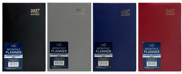Planner 2027- Monthly 5" X 8" PU Cover