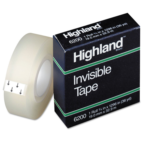Tape 3M Transparent 3/4" x 36 yards (Highland)