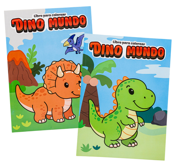 Coloring Book-Dino Mundo