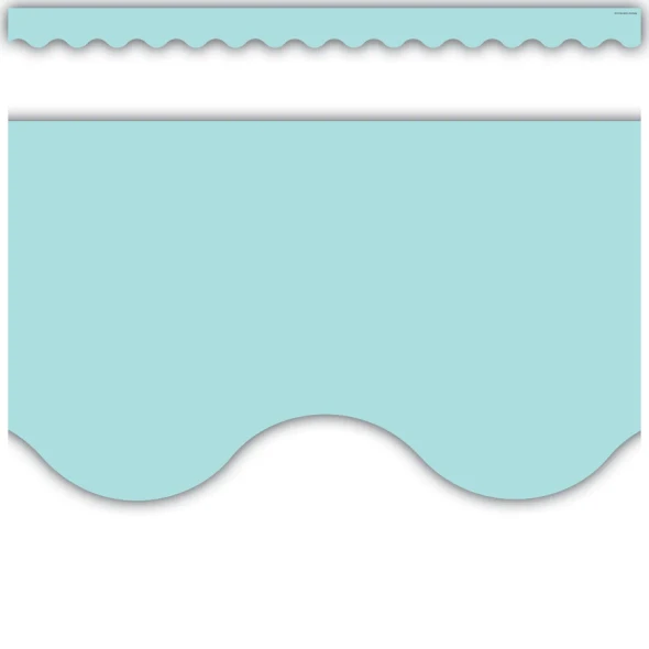 Border Trim Pastel Blue