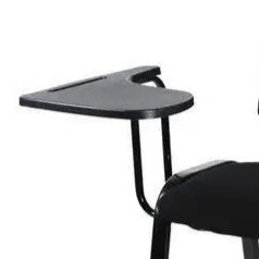 Chair WAYNEPORT Visitor PADUA White Tubular Frame, Grey Mesh Back w/tension adjustment.  FOLDABLE