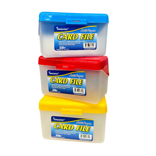 Index Card Box  4in x 5in