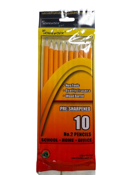Pencil #2 Yellow 10ct.