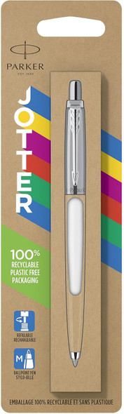Pen Parker Jotter Ball Point-White (0/6)
