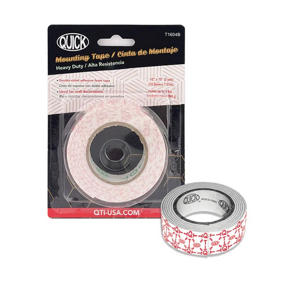 Mounting Tape 1/2" x 2yds B/C